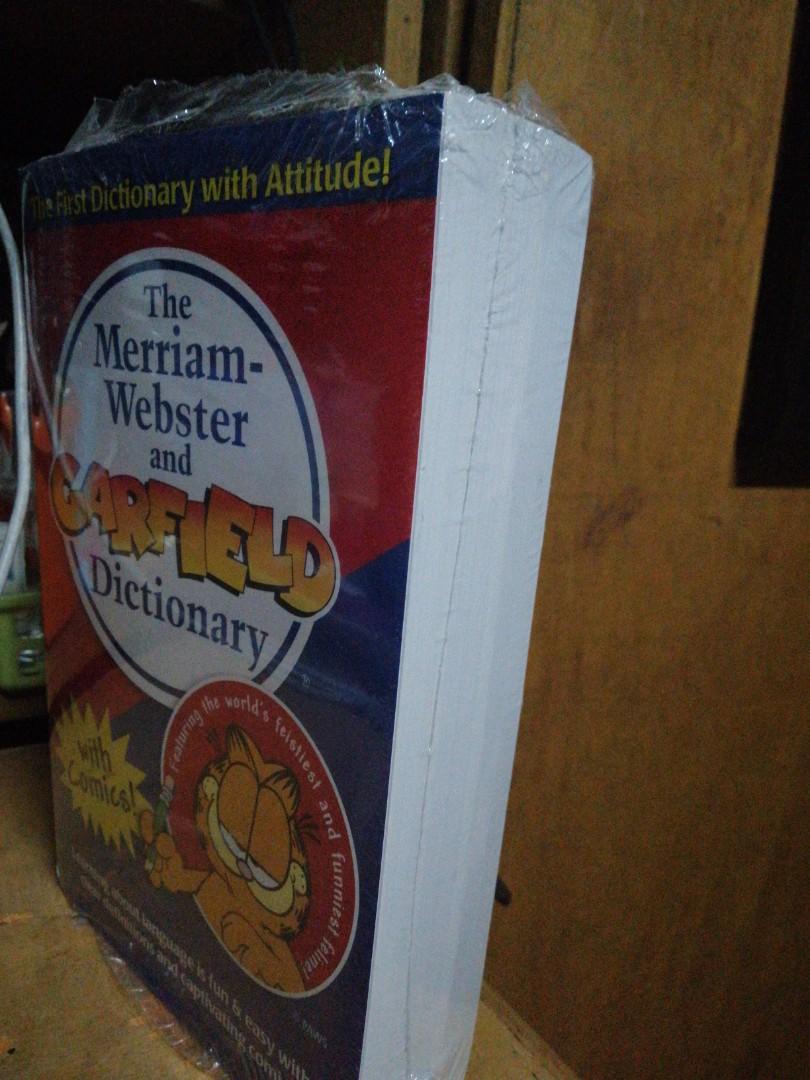 The Merriam-Webster and Garfield Dictionary, Hobbies & Toys, Books ...
