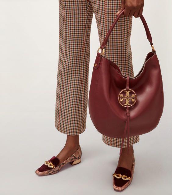 Miller metal slouchy hobo bag deals