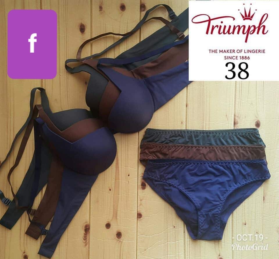 triumph bra panty set
