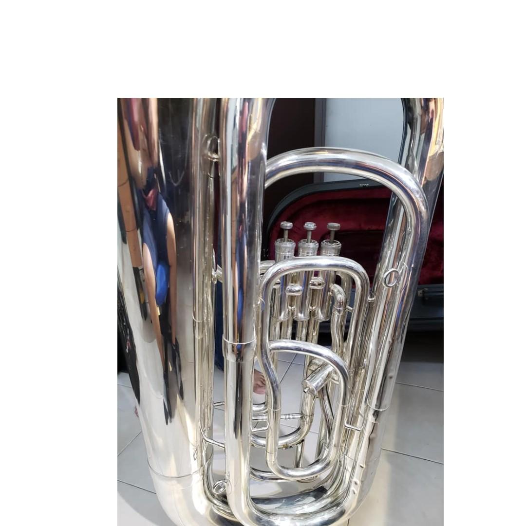 Used tuba for sale Bessen BB 794 Full size 4 valve BBb Tuba