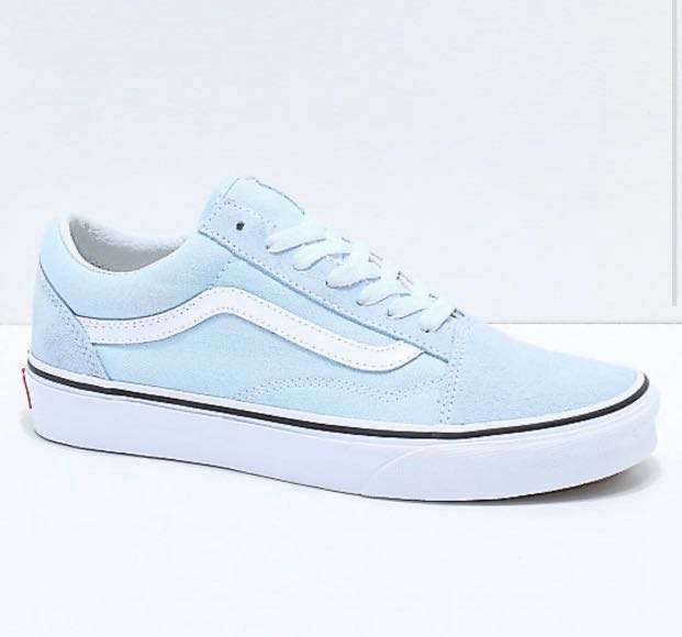 Vans Old Skool Baby Blue Men s Fashion Footwear Sneakers on