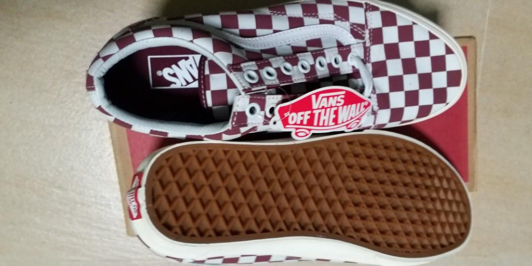 Vans Old Skool Checkerboard Port Royale Men s Fashion Footwear