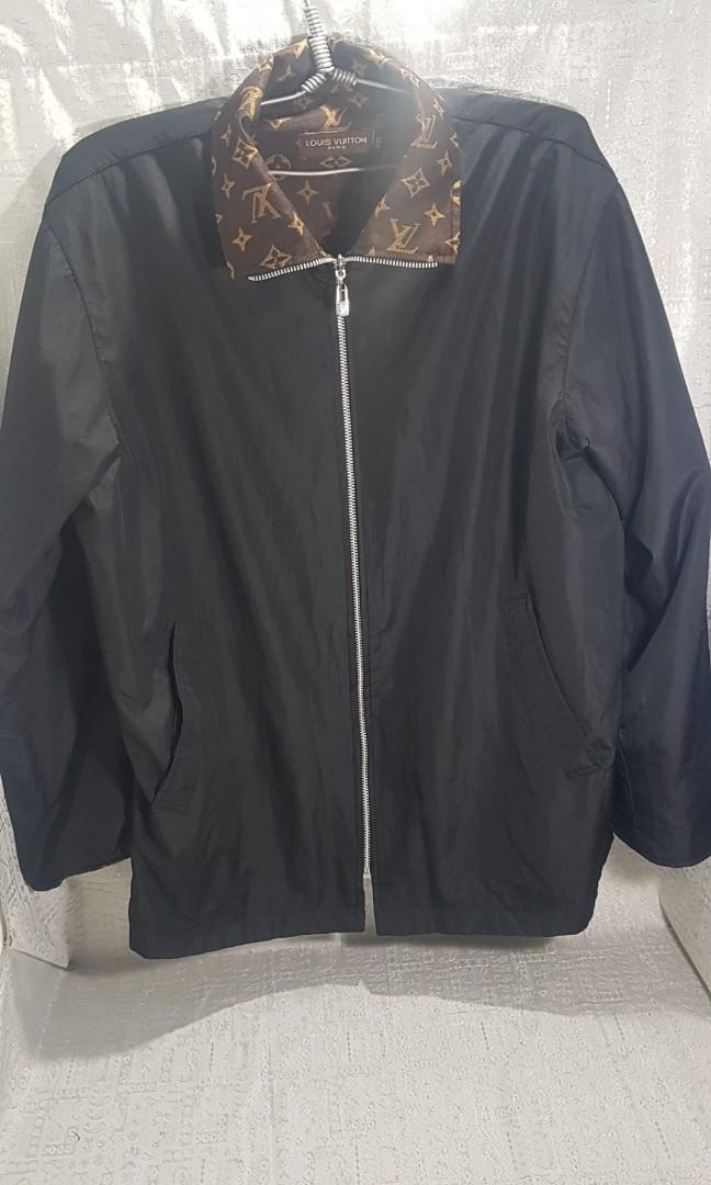 Louis Vuitton - Black Leather Jacket (Reversible)