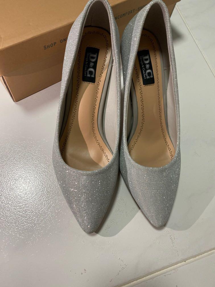 bronze wedding shoes