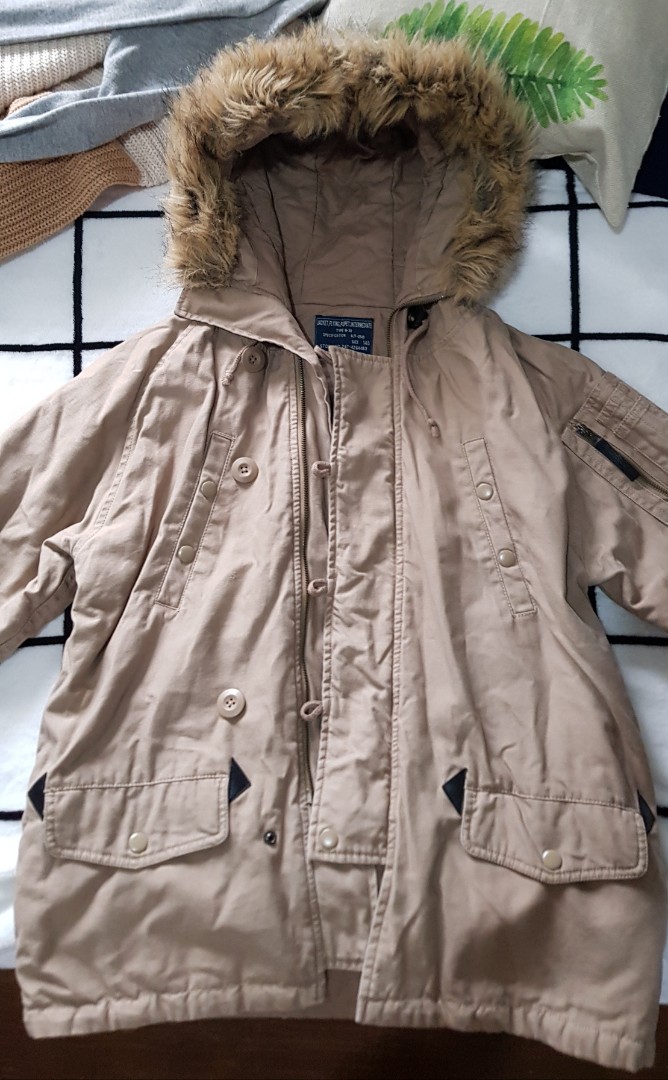 Thermal Coat/Jacket (Khaki), Women's Fashion, Coats, Jackets and ...