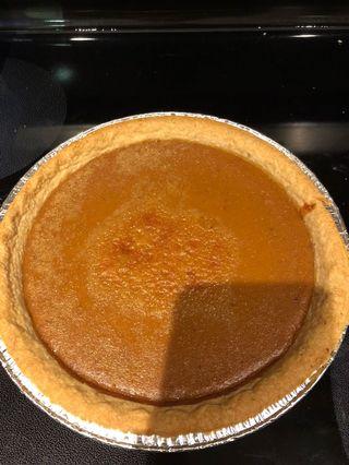 Homemade pumpkin pies