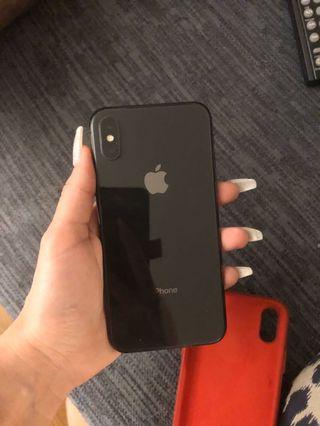 265 GB Iphone X black
