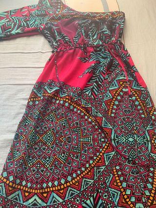 Love Culture Venus Cut Long Dress