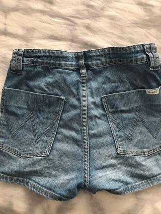 Wrangler hi cheeky size 8