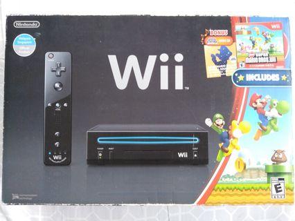 used wii game console