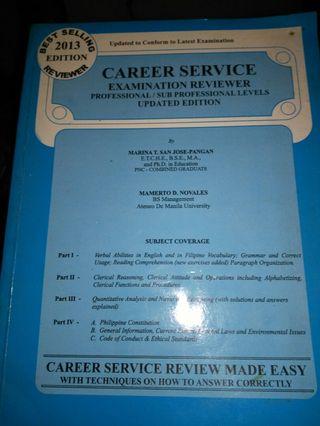 Career Service Examination Reviewer 2013 Edition