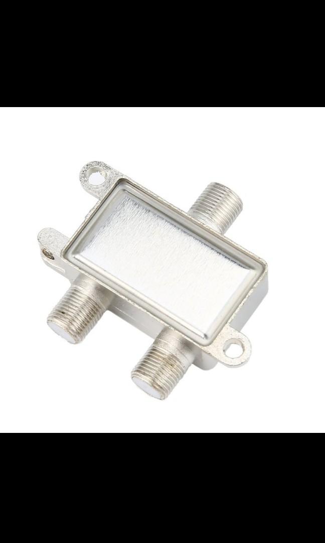 2Way HD Digital Coax Cable Splitter BiDirectional MoCA Satellite TV