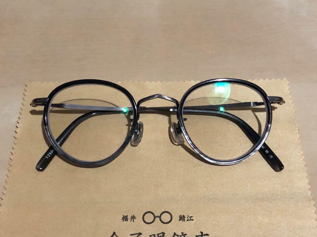 金子眼鏡 恒眸作 T251 BK celluloid glasses - 小物