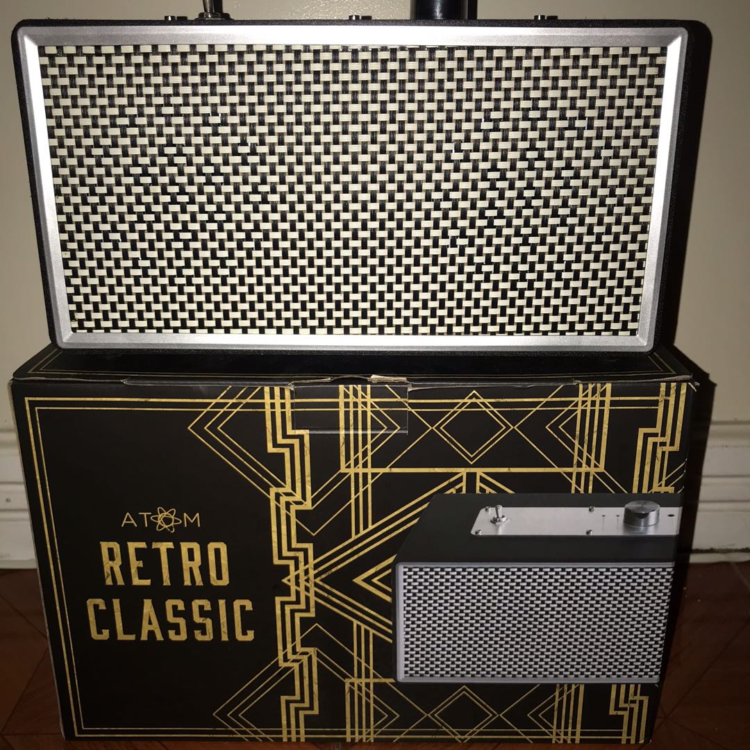 atom retro speaker