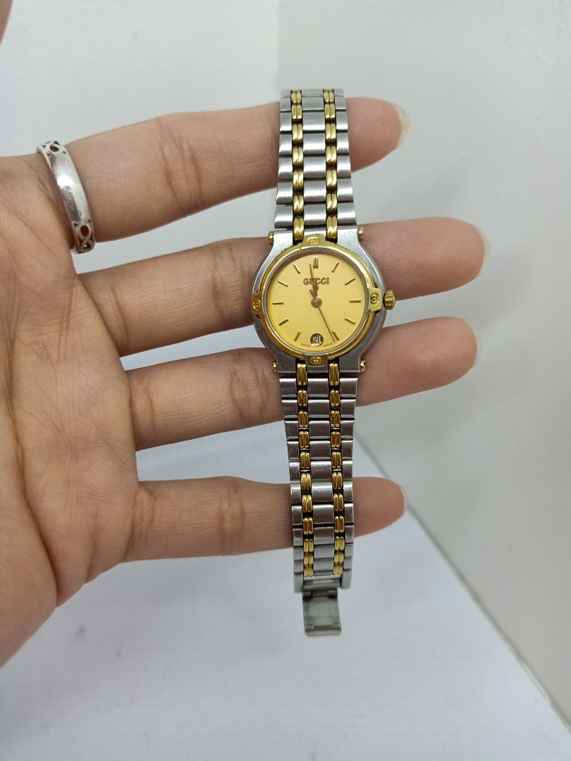 authentic vintage gucci watch