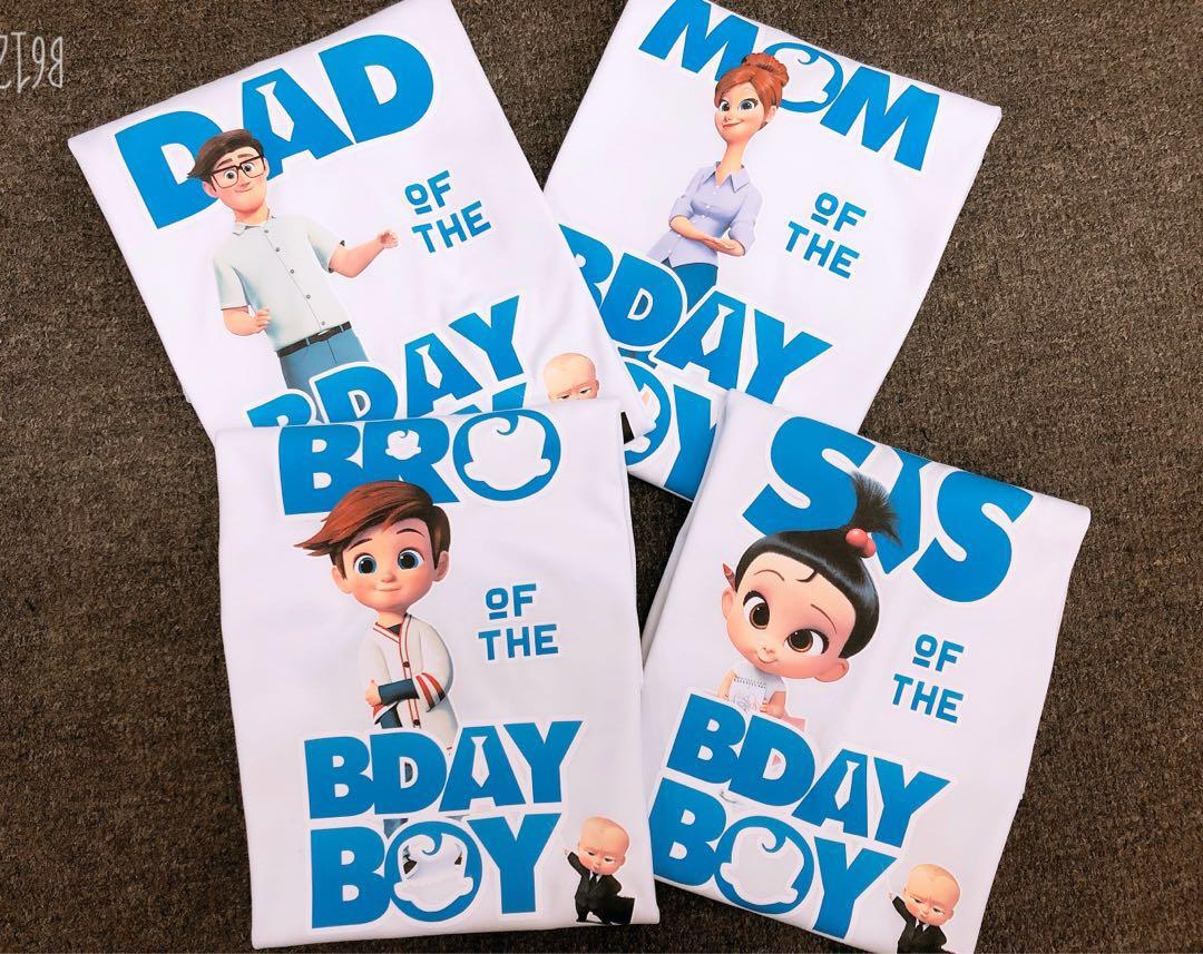 boss baby family shirt