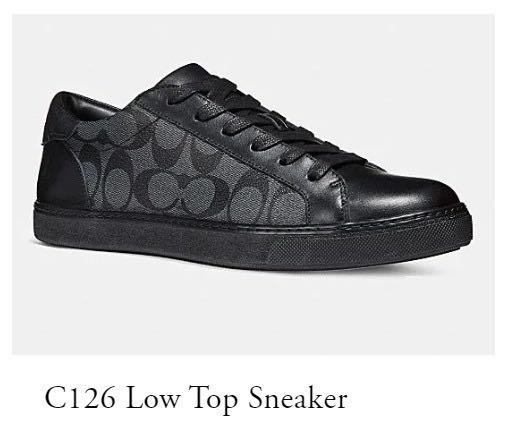 Brand New Authentic Coach Sneakers C126 (FG1948), Men's Fashion 
