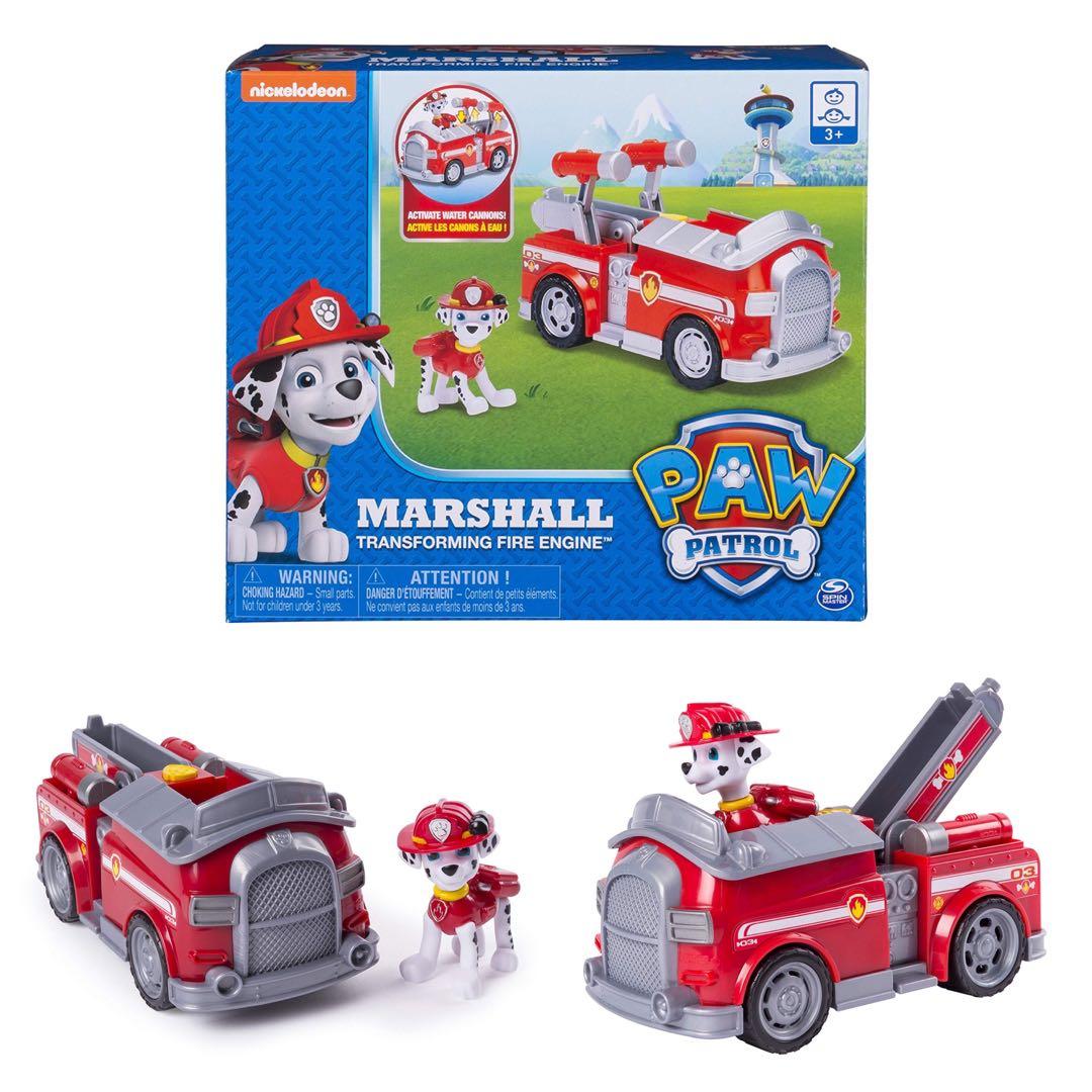marshall transforming fire engine