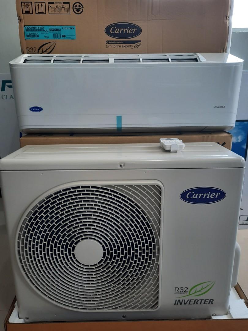 Carrier 2020 Inverter Split Type Aircon Alpha Series 2 Tv Home Appliances Air Conditioning And Heating On Carousell