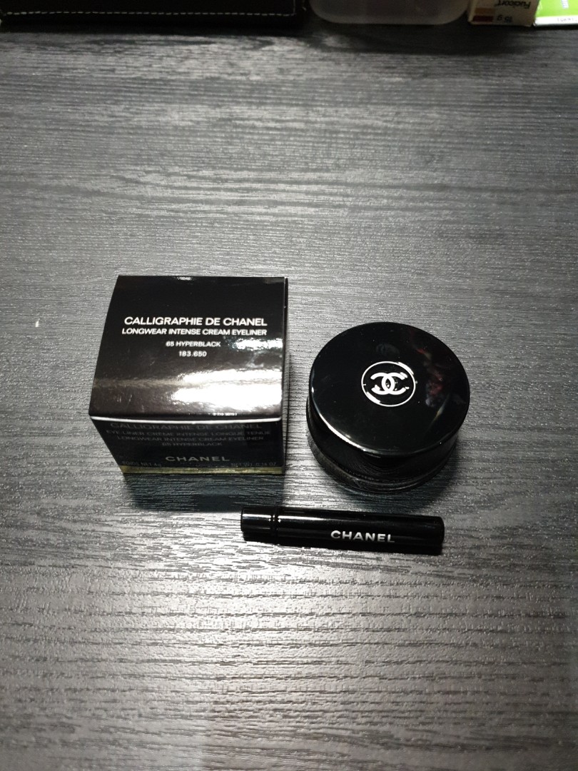 Chanel Calligraphie De Chanel cream eyeliner, Beauty & Personal Care, Face,  Makeup on Carousell