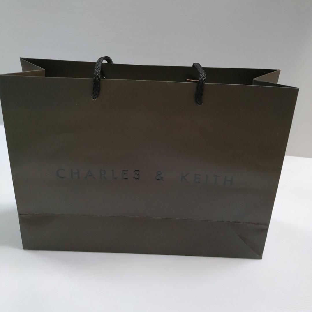 Charles keith sale paper bag