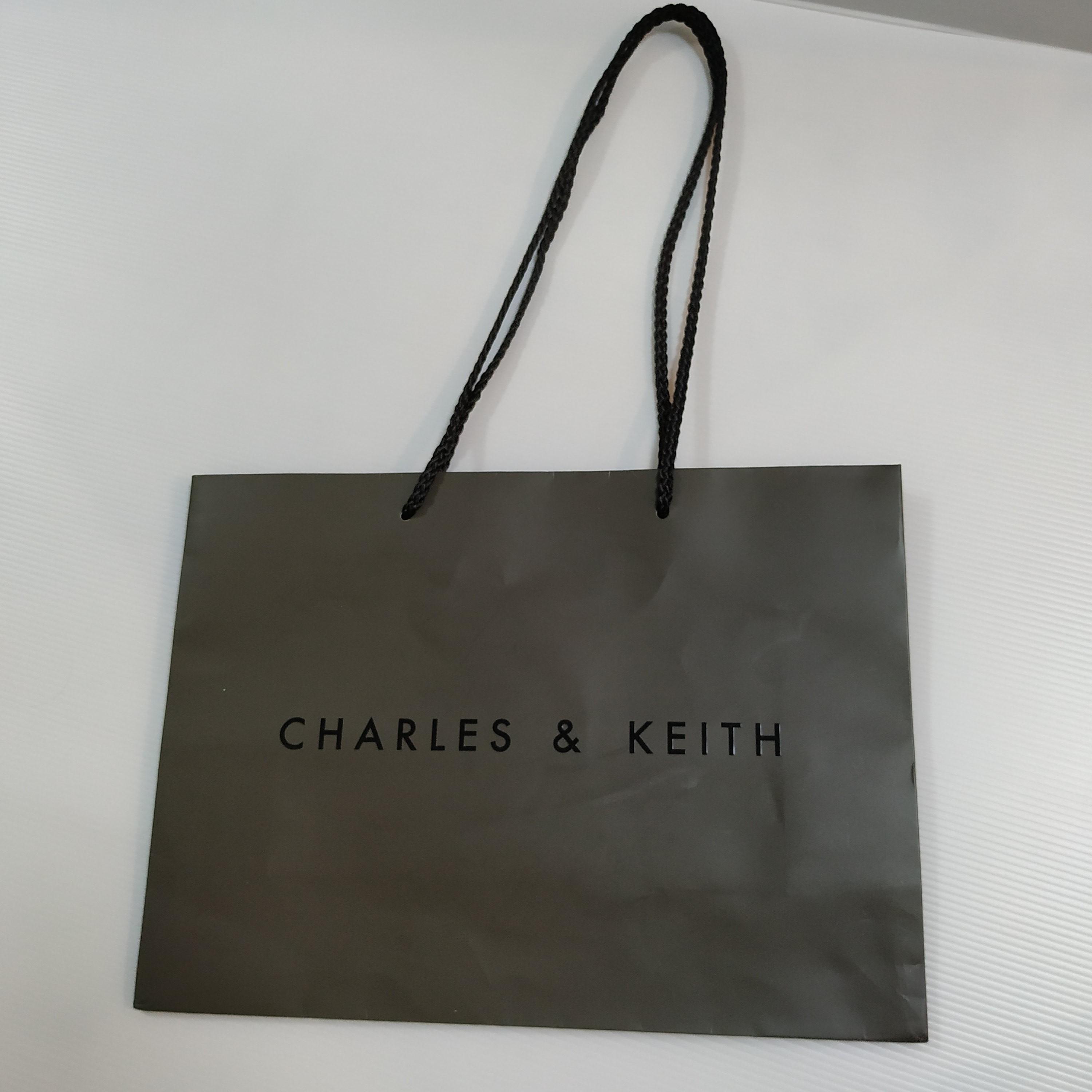 Paper bag charles 2025 and keith 2019