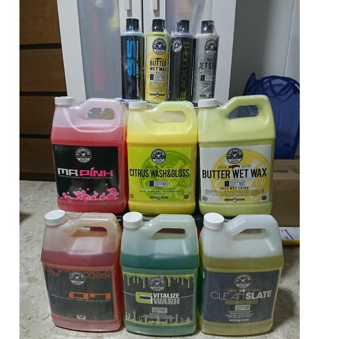 Chemical Guy Mr Pink Citrus Wash And Gloss Vitalize V07