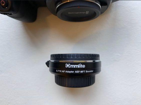 Commlite 0 71x Speed Booster Canon Ef Mount To Micro 4 3 Photography Lenses On Carousell