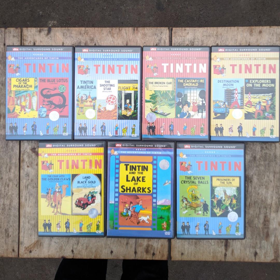Tintin : l'intégrale de la série et des Longs métrages d'animation - C —  dvdculte