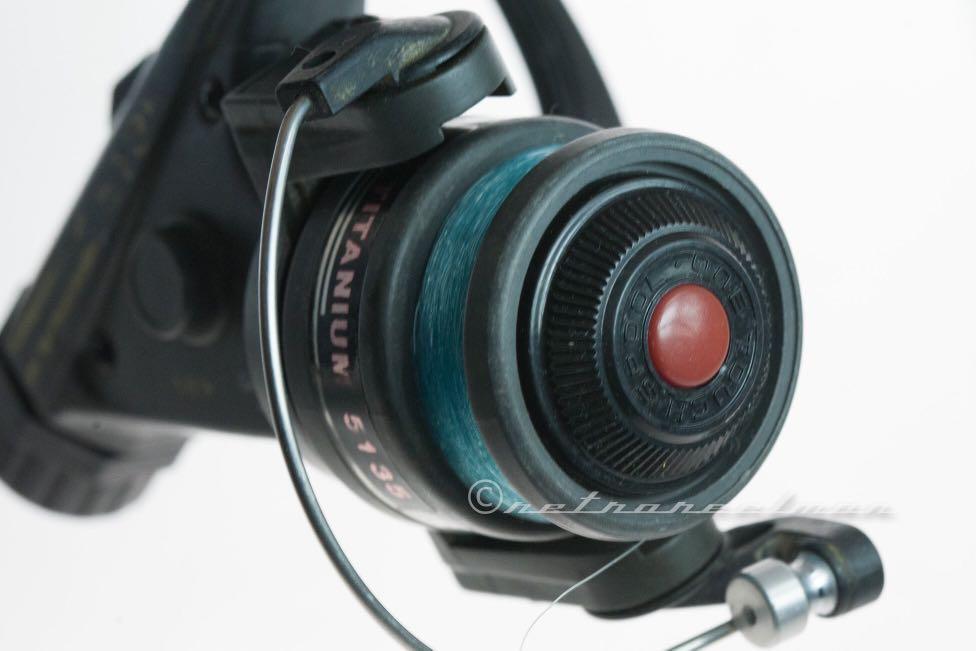 Eagle Claw Titanium 5135 Rear Drag Spinning Reel made in Korea, Sports