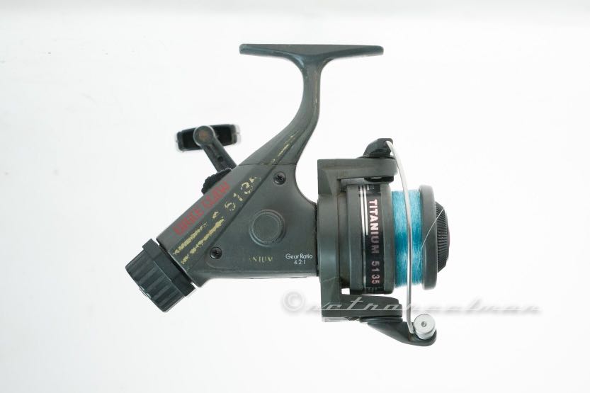 Eagle Claw Titanium 5135 Rear Drag Spinning Reel made in Korea, Sports