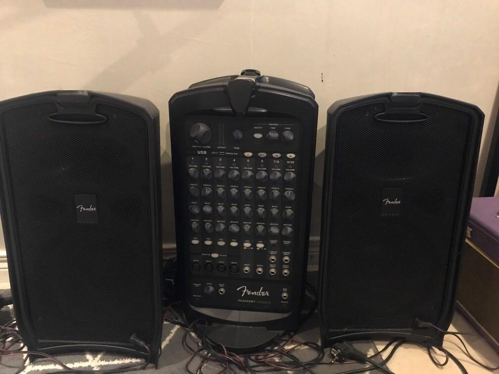 fender audio passport venue