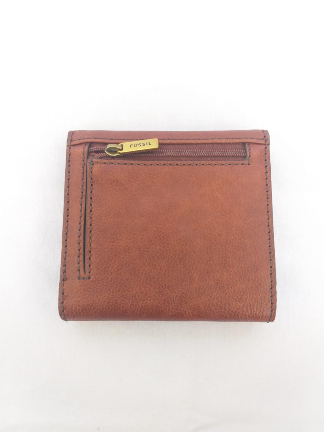 Fossil Cleo Multifunction Wallet Brandy SWL3088213 Fesyen Wanita Tas Dompet di Carousell