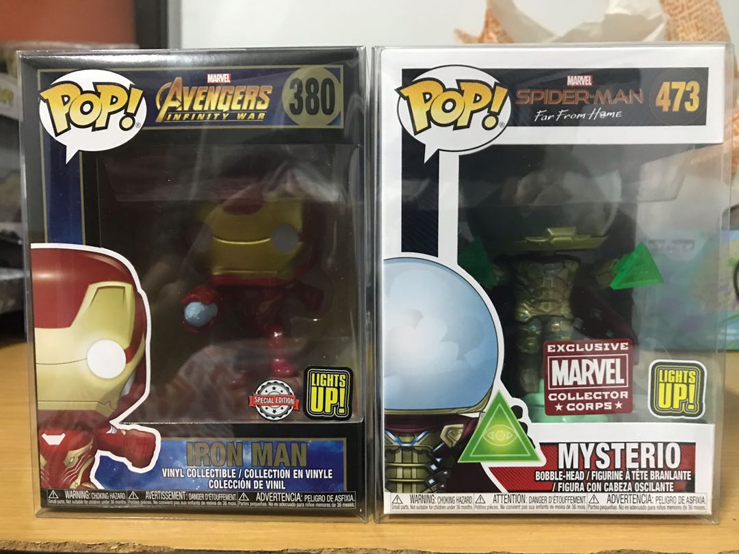 mysterio funko pop light up