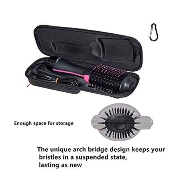 Hard Travel Case for Revlon OneStep Hair Dryer & Volumizer Hot Air Brush Storage Bag, Women's