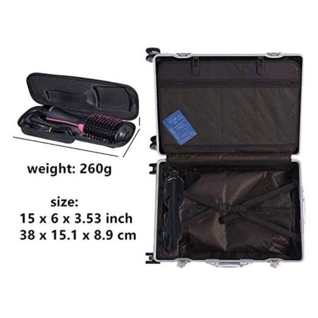 Hard Travel Case for Revlon OneStep Hair Dryer & Volumizer Hot Air Brush Storage Bag, Women's