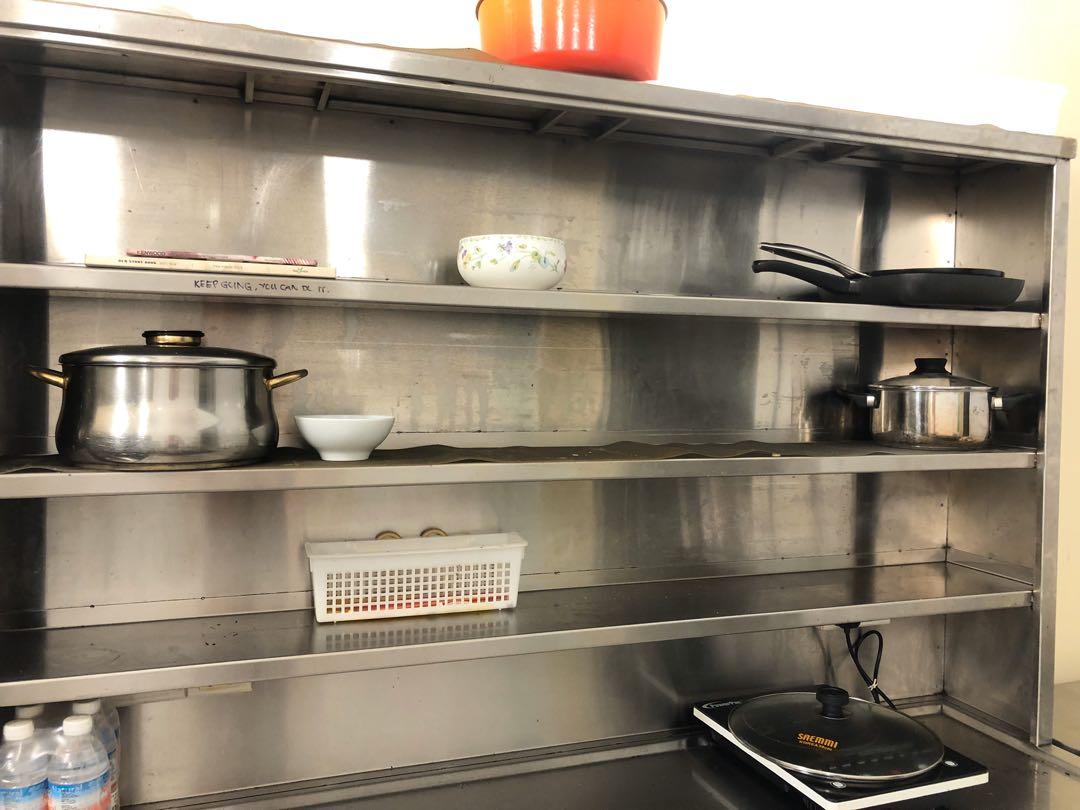 Industrial Kitchen Stainless Steel Shelves Home Appliances Kitchenware On Carousell