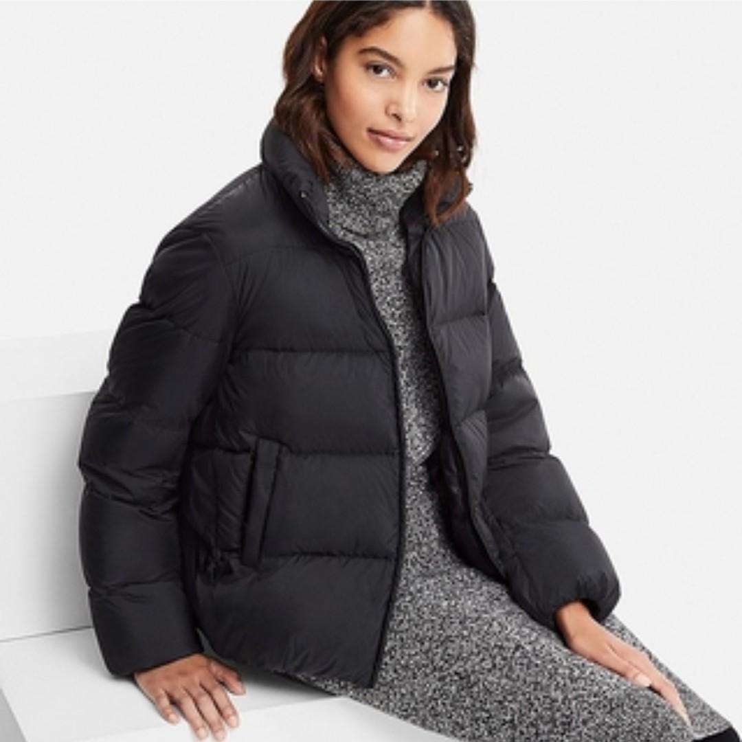 uniqlo down jacket with hood