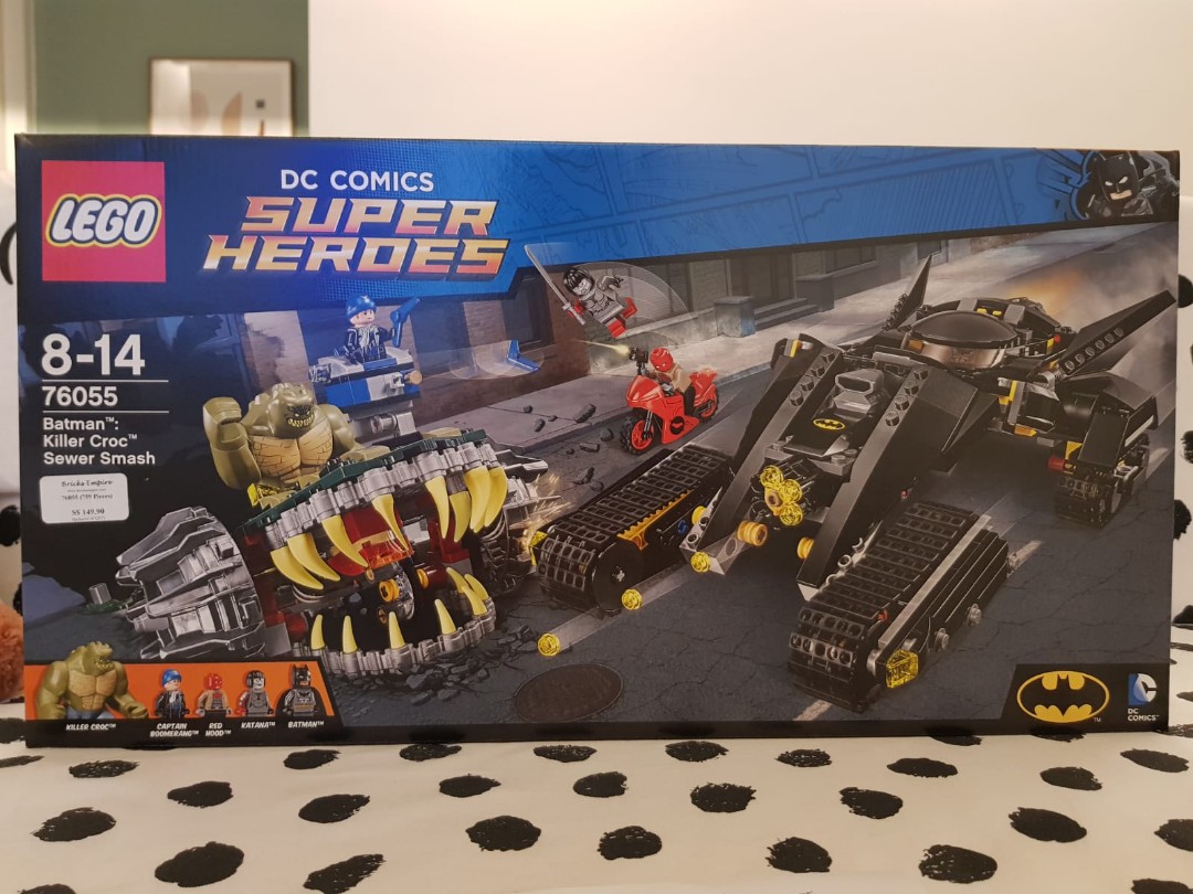 Batman killer croc sewer store smash