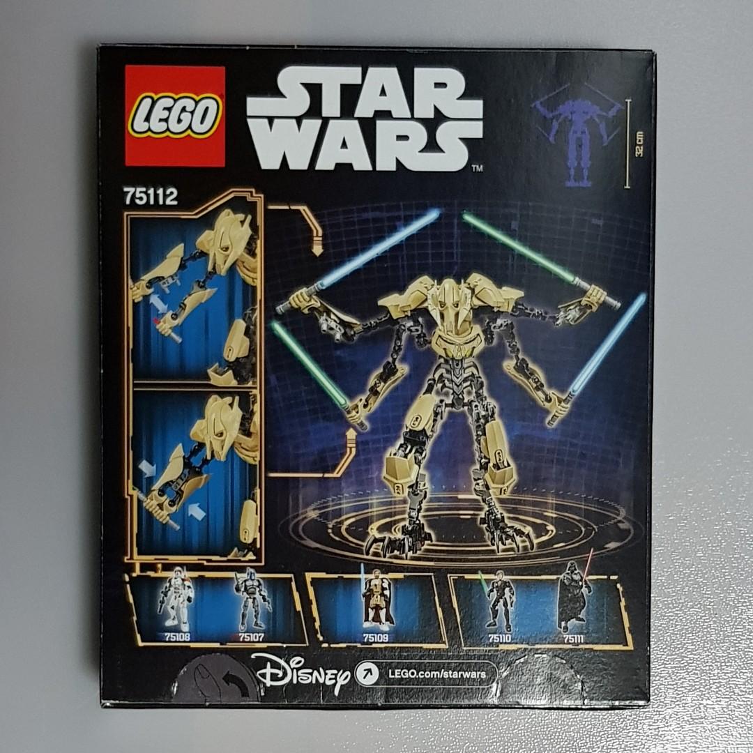 Lego star wars 75112 general grievous building kit 2025
