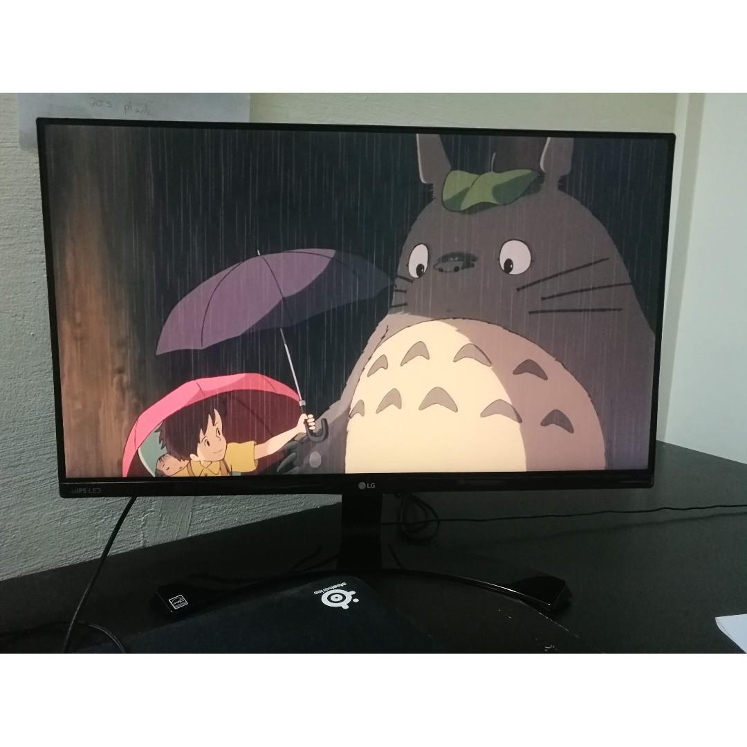 Lg 24mp68vq 24 Full Hd Ips Monitor W Box Computers Tech Parts Accessories Monitor Screens On Carousell