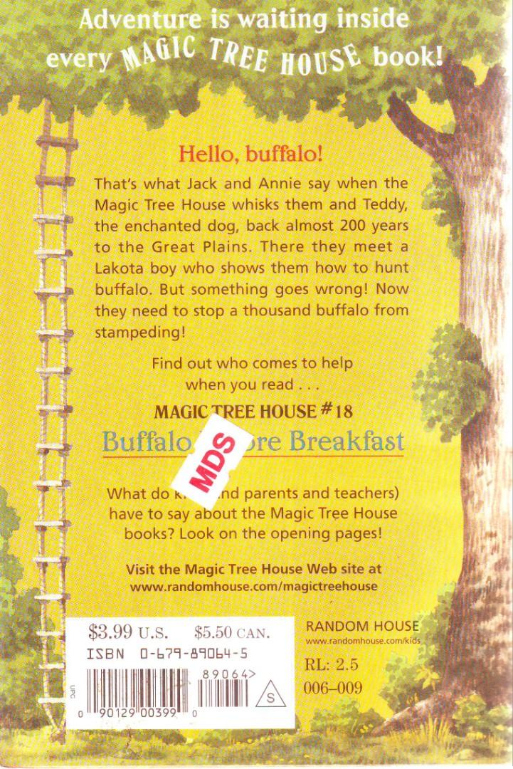 Get Wallpaper Magic Tree House 18 Buffalo Before Breakfast Books Desktop Wallpaper