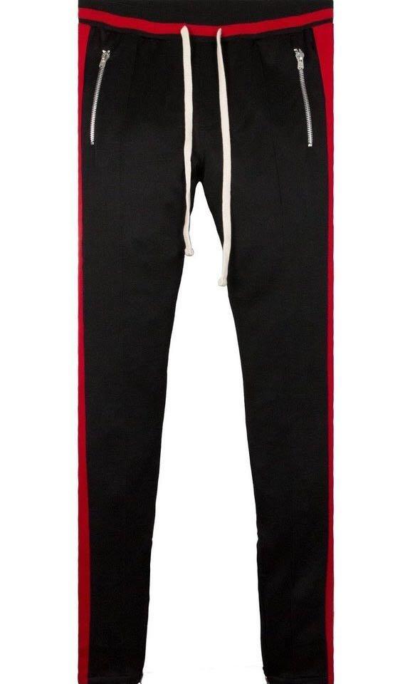 Mnml la track pants, Men's Fashion, Bottoms, Trousers on Carousell