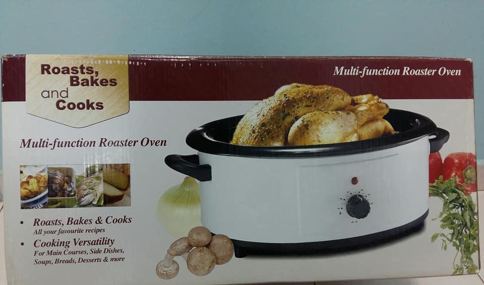 Multi Function Roaster Oven (with Glass Lid), TV & Home Appliances