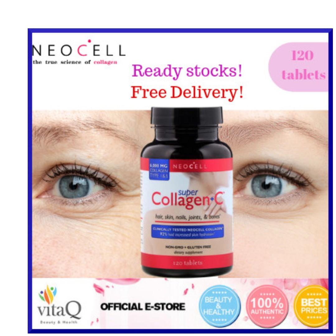 Neocell Super Collagen C Type 1 3 120 Tablets Expiry Date 04 2021 Health Beauty Face Skin Care On Carousell