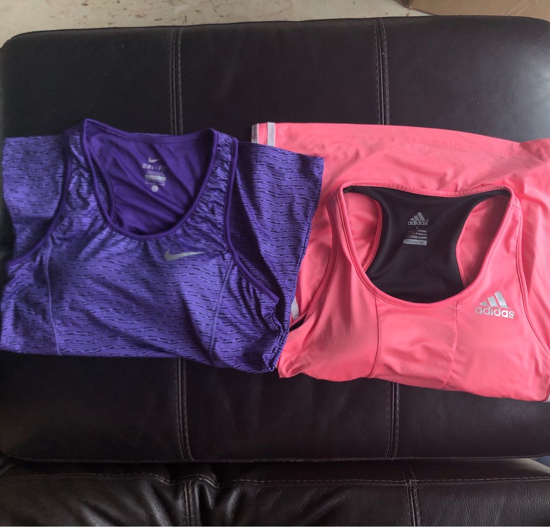 adidas workout tops