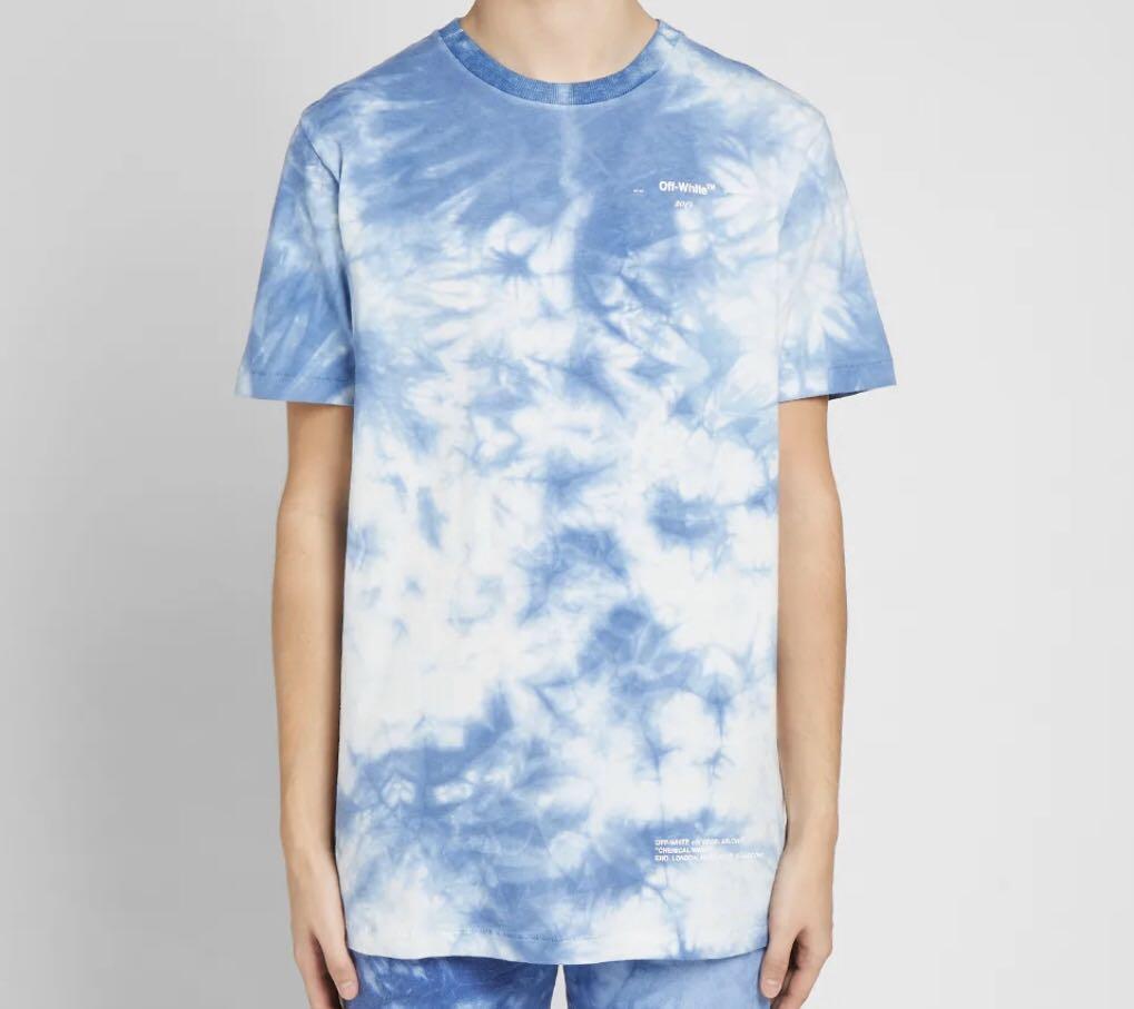 END. × Off-white “CHEMICAL WASH” Tee | www.fleettracktz.com