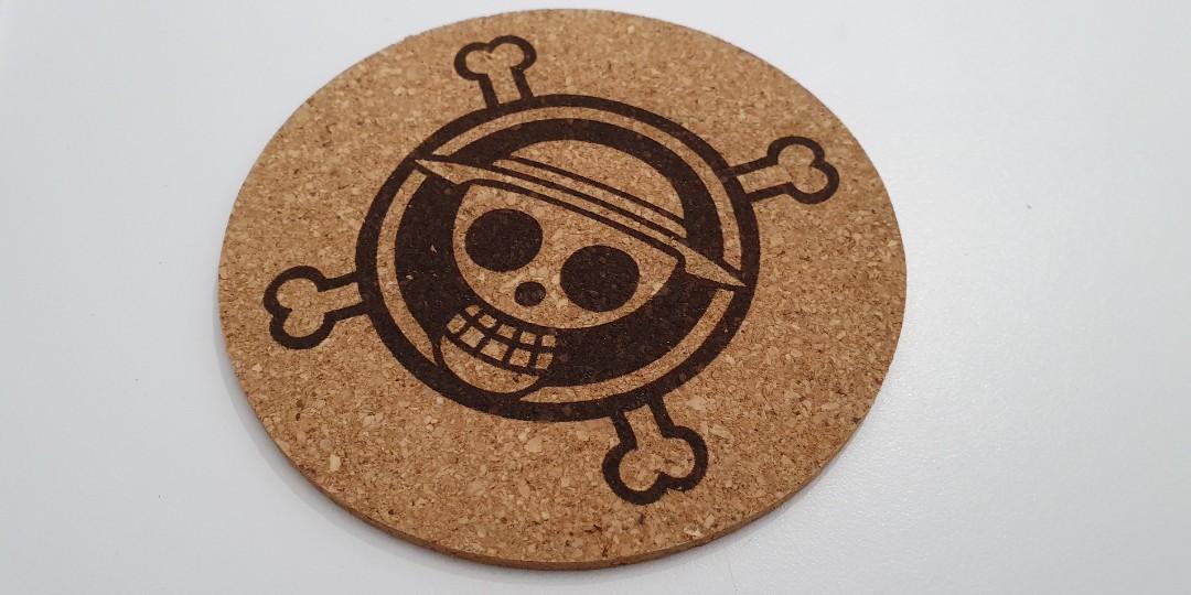 Get Wallpaper Custom One Piece Logo Engraved Coaster Limited Qty 20 Pieces Per Desktop Wallpaper Free