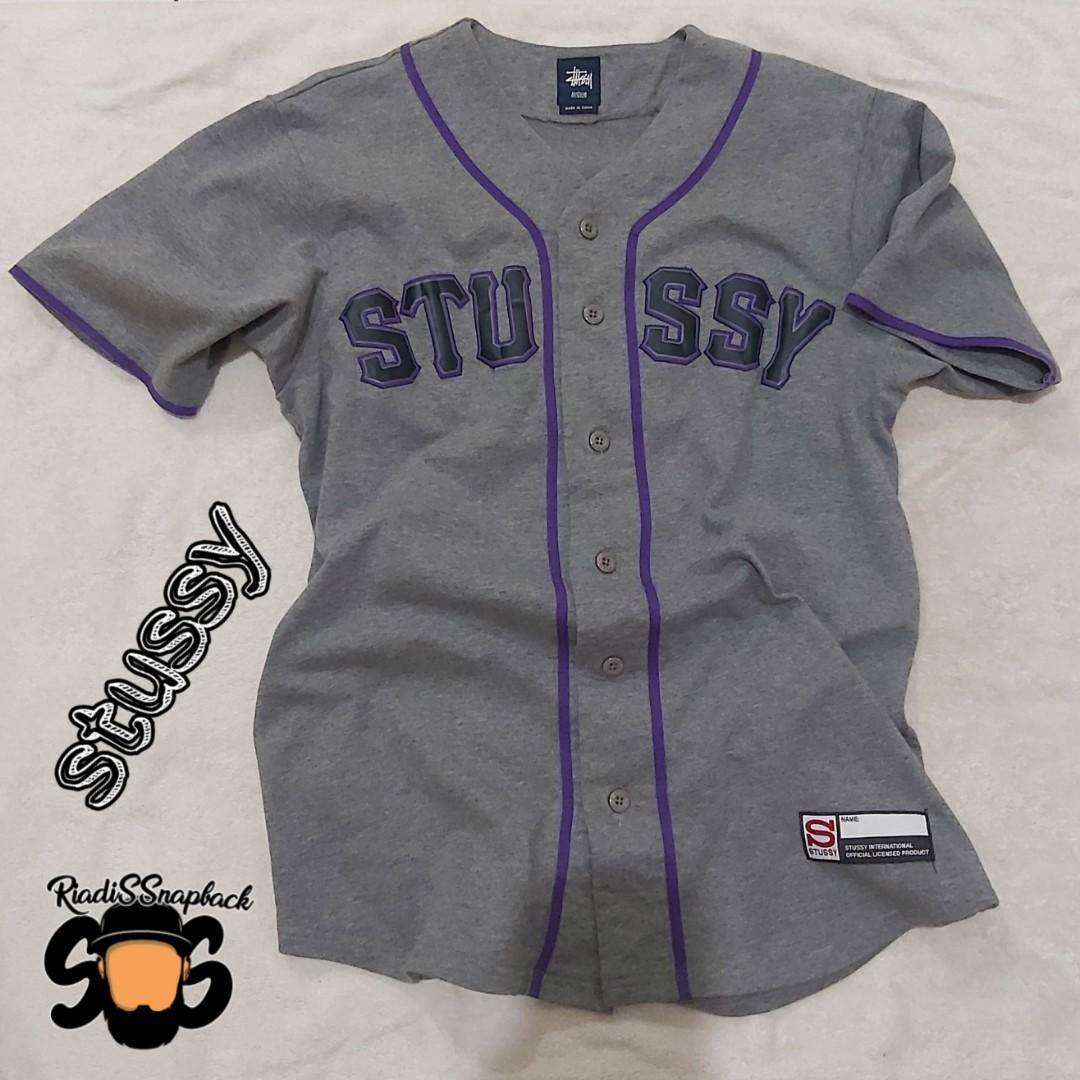 original stussy jersey baseball shirt 