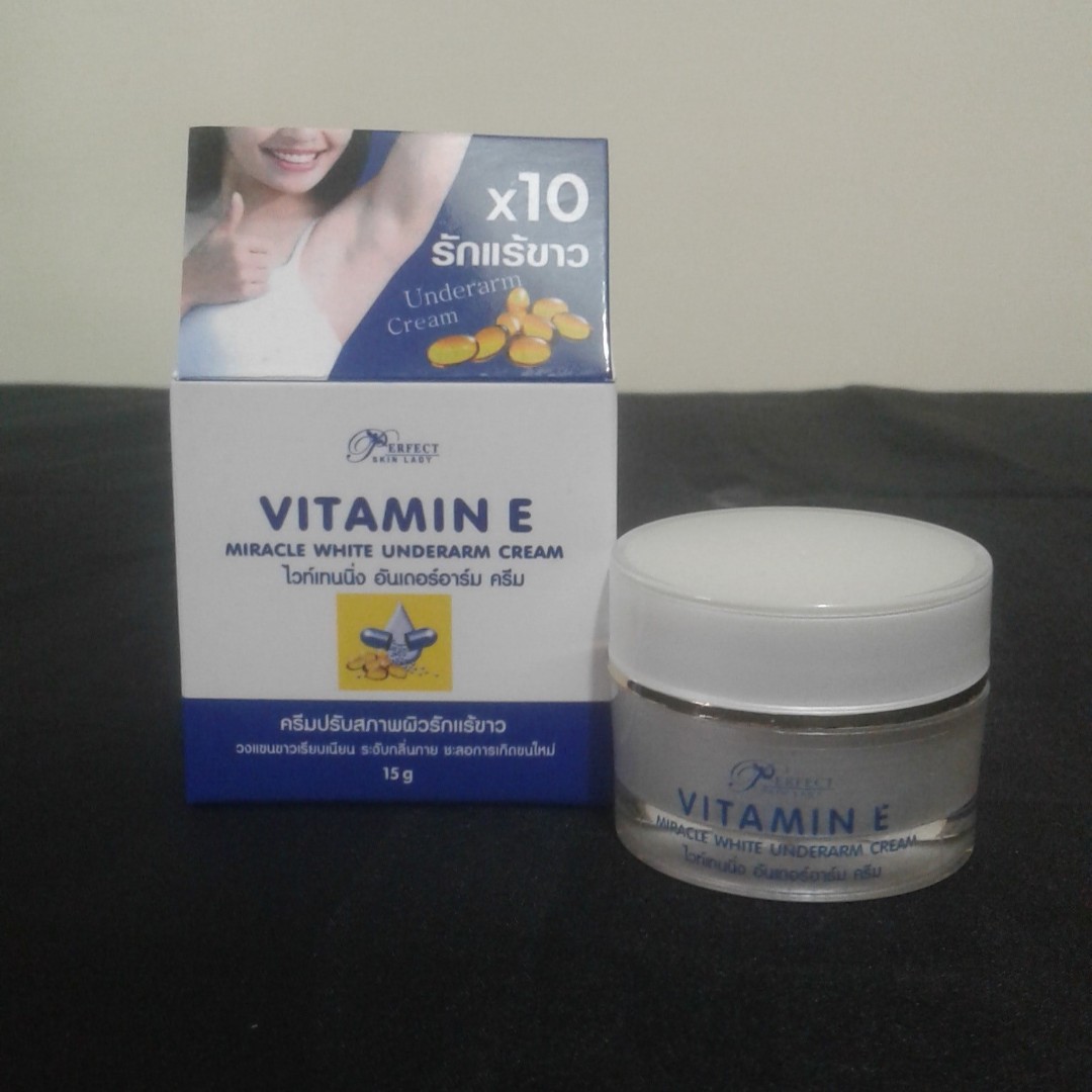 vitamin e miracle white underarm cream